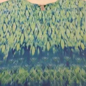 Women's Plus Size 3X  Short Sleeve Top